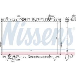 Chladič motora NISSENS 675027 - obr. 4