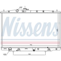 Chladič motora NISSENS 681393 - obr. 4