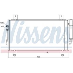 Kondenzátor klimatizácie NISSENS 940435 - obr. 5