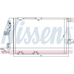 Kondenzátor klimatizácie NISSENS 94384 - obr. 4