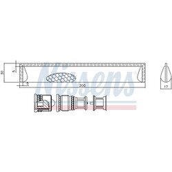 vysúšač klimatizácie NISSENS 95351 - obr. 6