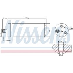 vysúšač klimatizácie NISSENS 95489 - obr. 4