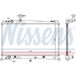 Chladič motora NISSENS 62463A - obr. 5