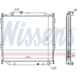 Chladič motora NISSENS 64636A - obr. 4