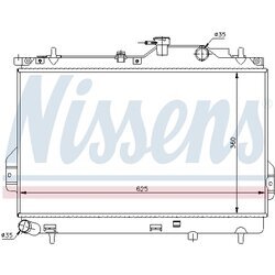 Chladič motora NISSENS 67484 - obr. 4