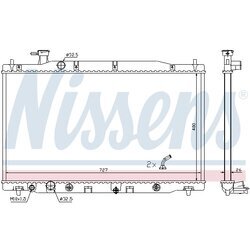 Chladič motora NISSENS 681372 - obr. 4