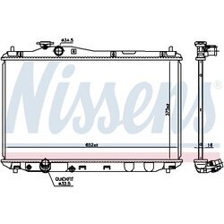 Chladič motora NISSENS 681377 - obr. 4