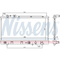 Chladič motora NISSENS 69463 - obr. 4