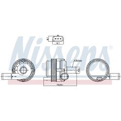 Vodné čerpadlo, chladenie motora NISSENS 831377 - obr. 5