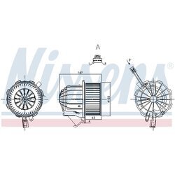 Vnútorný ventilátor NISSENS 87428 - obr. 5