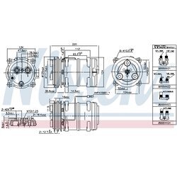 Kompresor klimatizácie NISSENS 899946 - obr. 4