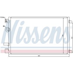 Kondenzátor klimatizácie NISSENS 940040 - obr. 5