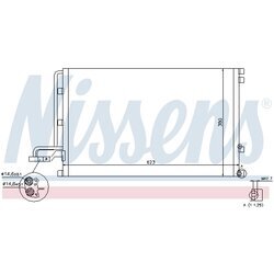 Kondenzátor klimatizácie NISSENS 940087 - obr. 5