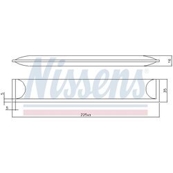 vysúšač klimatizácie NISSENS 95608 - obr. 4