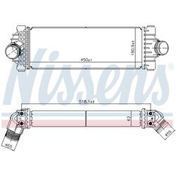 Chladič plniaceho vzduchu NISSENS 961230 - obr. 4