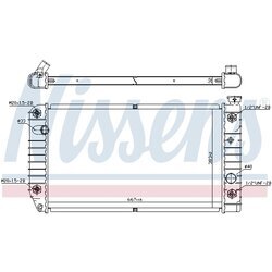 Chladič motora NISSENS 60968 - obr. 5