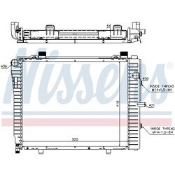 Chladič motora NISSENS 62712A - obr. 4