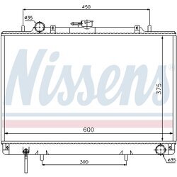 Chladič motora NISSENS 62809 - obr. 4