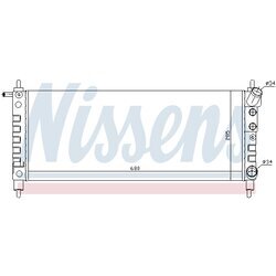 Chladič motora NISSENS 63297 - obr. 4