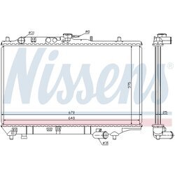 Chladič motora NISSENS 63390 - obr. 4