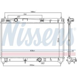 Chladič motora NISSENS 646847 - obr. 4