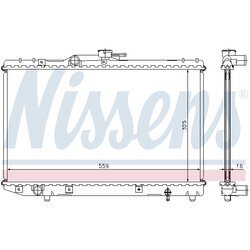 Chladič motora NISSENS 64773 - obr. 5