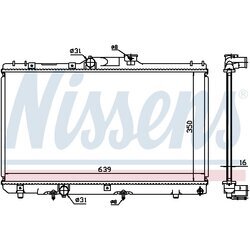 Chladič motora NISSENS 64868A - obr. 4