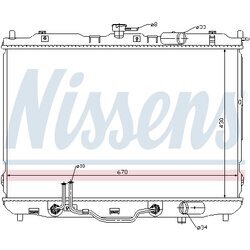 Chladič motora NISSENS 66636 - obr. 5