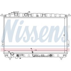 Chladič motora NISSENS 67027 - obr. 4