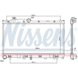 Chladič motora NISSENS 67744 - obr. 4