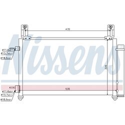 Kondenzátor klimatizácie NISSENS 940009 - obr. 5
