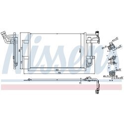 Kondenzátor klimatizácie NISSENS 940355 - obr. 5