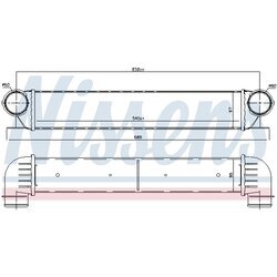 Chladič plniaceho vzduchu NISSENS 96726 - obr. 4