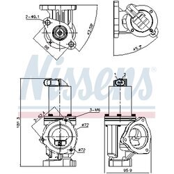 EGR ventil NISSENS 98167 - obr. 6