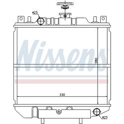 Chladič motora NISSENS 60048 - obr. 4