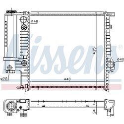 Chladič motora NISSENS 60613A - obr. 4