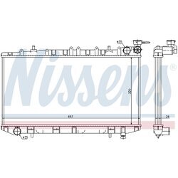 Chladič motora NISSENS 62963 - obr. 4