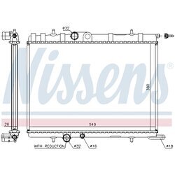 Chladič motora NISSENS 63694A - obr. 5