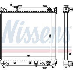 Chladič motora NISSENS 64155 - obr. 5