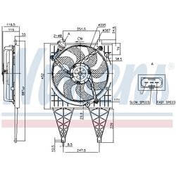 Ventilátor chladenia motora NISSENS 85797 - obr. 5