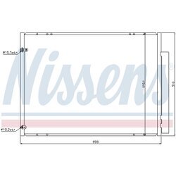 Kondenzátor klimatizácie NISSENS 940298 - obr. 5