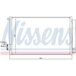 Kondenzátor klimatizácie NISSENS 940396 - obr. 5