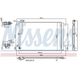 Kondenzátor klimatizácie NISSENS 941077 - obr. 5