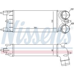 Chladič plniaceho vzduchu NISSENS 96511 - obr. 4