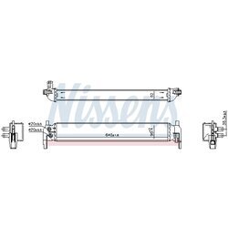 Chladič motora NISSENS 606395 - obr. 4