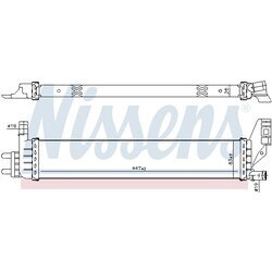 Chladič motora NISSENS 606793 - obr. 4