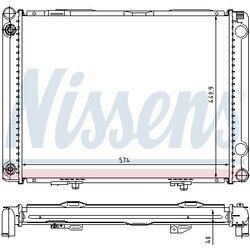 Chladič motora NISSENS 62766A - obr. 4