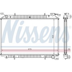 Chladič motora NISSENS 62921A - obr. 4