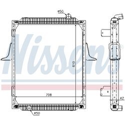 Chladič motora NISSENS 67248