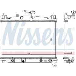 Chladič motora NISSENS 68538 - obr. 4